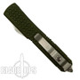 Microtech 121-4OD OD Green Ultratech S/E OTF Auto Knife, Satin Blade