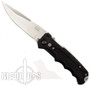 Swamp Cat Automatic Knife, Satin Clip Point Blade