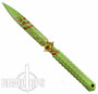Microtech Zombie ADO Fixed Blade Knife, Dual Edge Blade