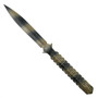 Microtech 115-1TC Tan Camo A.D.O. D/E Fixed Blade Knife, Tan Camo Blade