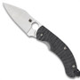 Spyderco Sprint Run C135CFP PPT Carbon Fiber Folder Knife, CPM-S90V Satin Blade