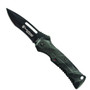 Smith & Wesson Black Ops Spring Assist Knife, Black, Plain, SWBLOP2B