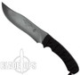 TOPS Knives RMT Longhorn Bowie Knife, Black River Wash Blade