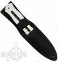 Two Tone Throwing Knives (Spear Tip)