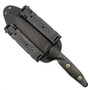 Microtech 114-1DLC Socom Alpha T/E Fixed Blade Knife, DLC Black Blade