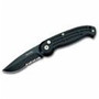 Boker Magnum (017), Large, Drop Point Black Part Serrated Blade