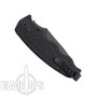 SOG Zoom Spring Assist Knife, Black TiNi Tanto Point