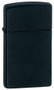 Zippo Slim Black Matte Lighter, Zippo 1618