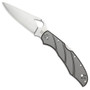 Spyderco Byrd Cara Cara 2, Titanium PlainEdge Blade FRONT VIEW