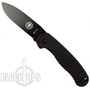 Avispa Folding Knife, Black FRN Handle, Stonewash Blade 1