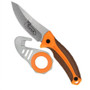 Kershaw Buck Commander LoneRock Small Fixed Blade Knife and Zipit