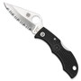 Spyderco Ladybug 3 Folder Knife, Black FRN Handle, SpyderEdge Blade, LBKS3