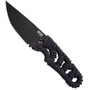 SOG Tangle Fixed Blade Knife, Black Finish 