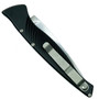 Piranha DNA Auto Knife, CPM-S30V Mirror Combo Blade Clip View