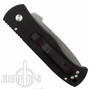 ProTech Emerson CQC7 Chisel Tanto Auto Knife, Combo Stonewash Blade