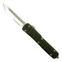 Microtech 123-5OD OD Green Ultratech T/E OTF Auto Knife, Satin Combo Blade