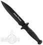 Schrade Extreme Survival 5 1/8" Fixed Blade, Black Spear Point Blade, Nylon Sheath