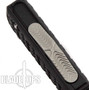 Microtech Ultratech OTF Tri-Grip Auto Knife, D/E Stonewash Blade Plain/Full Serrations