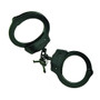 Schrade Professionals Chain Link Handcuffs, Black Carbon Steel