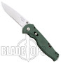 SOG Green FLASH II Spring Assisted Knife, Satin Part Serrated Blade, GFSA98