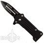 Mini Joker Spring Assist Knife, Black Handle