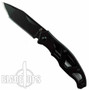 Gerber Paraframe Mini Tanto Knife, Black Plain Blade