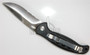 Renegade, Drop Point Auto Knife, Part Serrated Blade