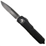Microtech 231-2DLCT Tactical UTX-85 S/E OTF Auto Knife, DLC Black Combo Blade