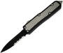 Microtech Daytona D/A OTF Knife, Part Ser, Bubble Inlay, MT146-11