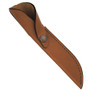 Case Hunter 5" Fixed Blade Knife, Leather Handle and Sheath