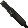 TOPS Desert Nomad Fixed Blade Knife, Black Leather Sheath