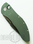 Pro-Tech Elishewitz DORU Automatic Knife, Stonewash Part Ser. Blade, Green Handle, PT2013