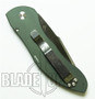 Pro-Tech Elishewitz DORU Automatic Knife, Stonewash Part Ser. Blade, Green Handle, PT2013