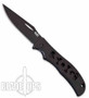 SOG SlipTron Folding Knife, Black Plain Blade, STR02