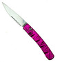 Piranha Pink Virus Auto Knife, Combo Mirror Blade