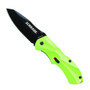 Schrade SCHA7GR Venom Green Assist Knife, Black Plain Edge