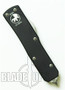 Microtech UTX-85 OTF Knife, DLC Black Plain Edge, MT125-1
