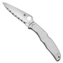 Spyderco Stainless Endura 4 Folder Knife, VG-10 Satin SpyderEdge Blade