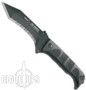 Boker Plus Tanto Reality Based Fixed Blade Knife, Combo Edge, 02BO049