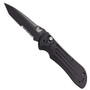 Benchmade 9101SBK Auto-Stryker Tanto Auto Knife, 154CM Black Combo Blade