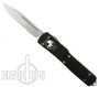 Microtech UTX70 OTF Knife, Bead Blast Plain Single Edge, MT148-7