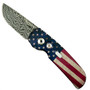 Pro-Tech Limited 2240-DAM Vintage Flag Calmigo Cali-Legal Auto Knife, Damascus Blade