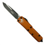 Microtech 231-1OR Orange UTX-85 S/E OTF Auto Knife, Black Blade