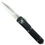 Microtech 120-4CC Contoured Ultratech Bayonet OTF Auto Knife, Satin Blade