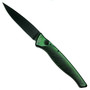 Piranha Green DNA Auto Knife, CPM-S30V Black Blade