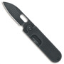 BlackFox Knives BF-719G10 Bean Gen 2 G-10/Stainless Steel Non-Locking Folder Knife, Black/Stonewash Blade