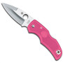 Spyderco Pink Native FRN Folder Knife, Plain Edge, C41PPN
