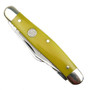 Boker Classic 117474YB Yellow Stockman Bone Non-Locking Folder Knife, Satin Blades