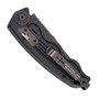 SOG ST-12 Mini SOG-TAC Clip Point Auto Knife, AUS-8 Black Combo Blade