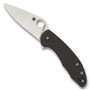 Spyderco C233CFP Mantra 3 Carbon Fiber/G-10 Flipper Knife, CPM-S30V Satin Blade